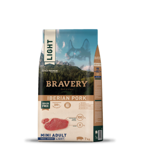 Bravery Mini Adulto Light de Cerdo 7 Kilos